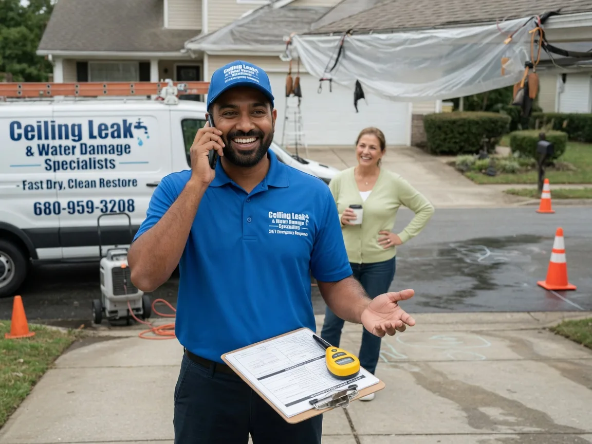 Ceiling Leak Cleanup Arlington, OR FAQs